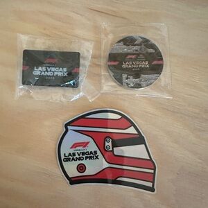 2025 Formula 1 Las Vegas Grand Prix Memorabilia Set